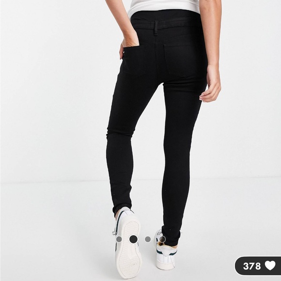 Black maternity jeans 8 - Picture 2 of 6